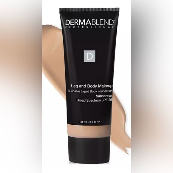 Dermablend Leg and Body Makeup Foundation, New, Fair Ivory 10N - Picture 1 of 4